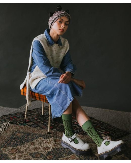 Mabli White Blewog Vest