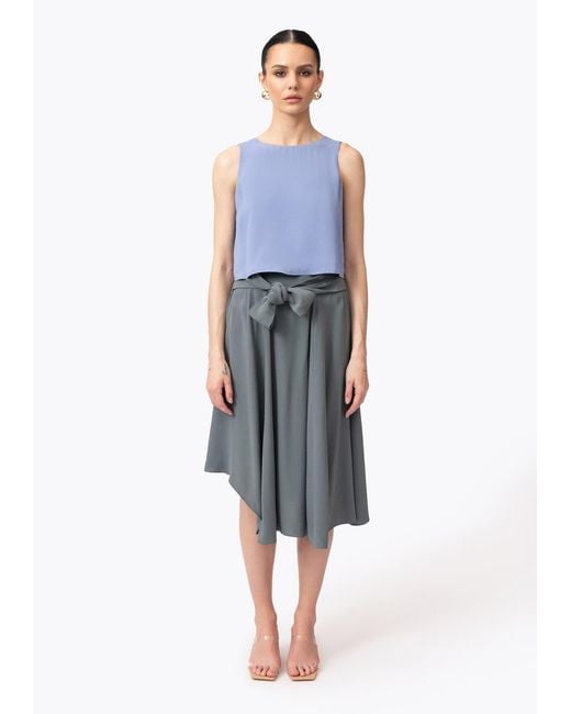 Narvan Blue Pari Blouse