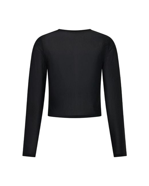Bondi Active Blue Forma Power Mesh Top