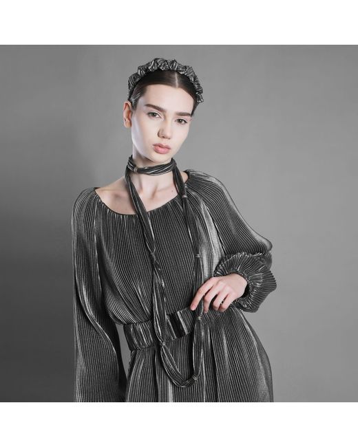 Silvia Serban Gray Dress