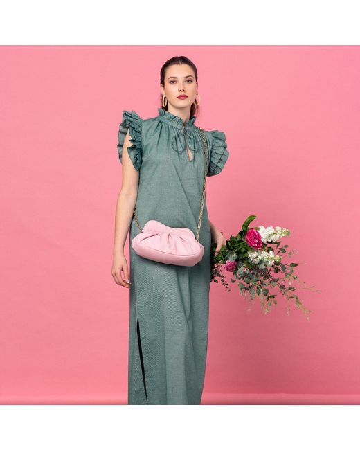 Danni Ro Pink Lisbon Baby Clutch