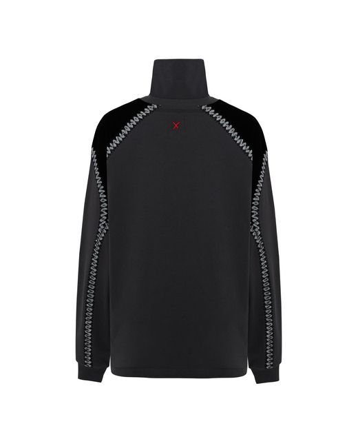 Pcfg Black High Neck Tee for men