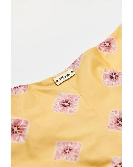 Par Y Escala Sl Yellow Jamu Underwire Bikini Bottom