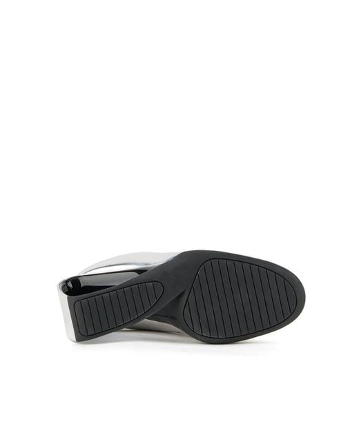 United Nude White Mobius Mule Hi