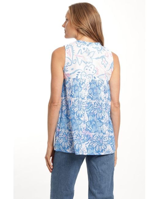 Bindu Blue Elena Blouse