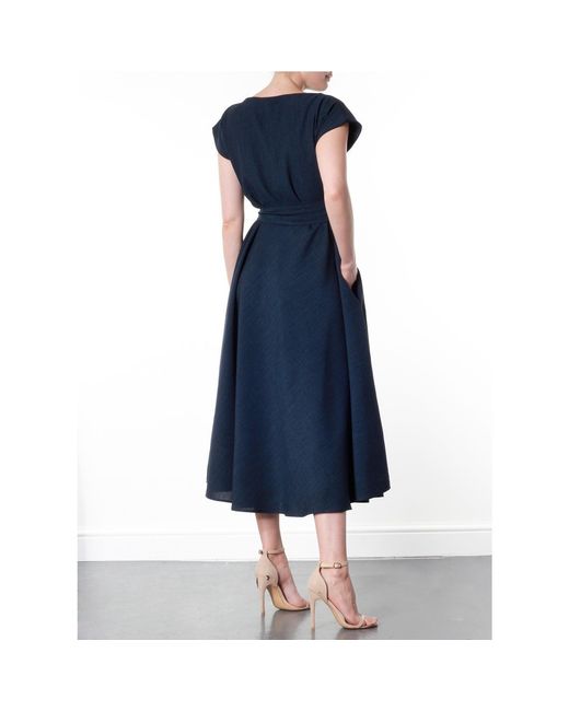 Meem Label Blue Stine Midi Dress