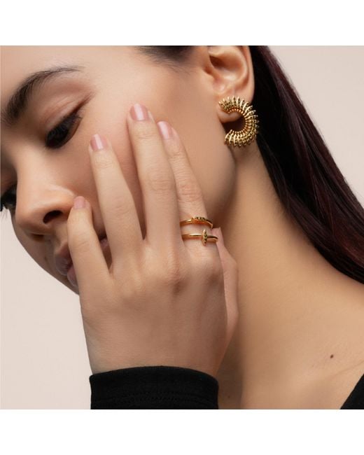 Lavani Jewels Multicolor Green Goldplated Marrakech Earrings
