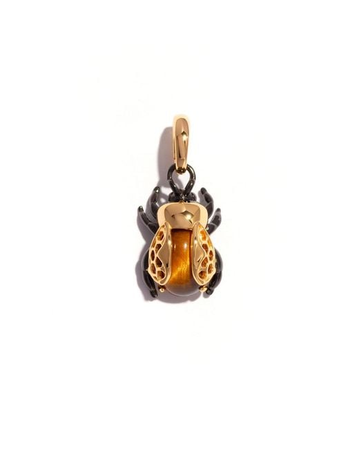 MARIE JUNE Jewelry Metallic Bumble Bee Pendant