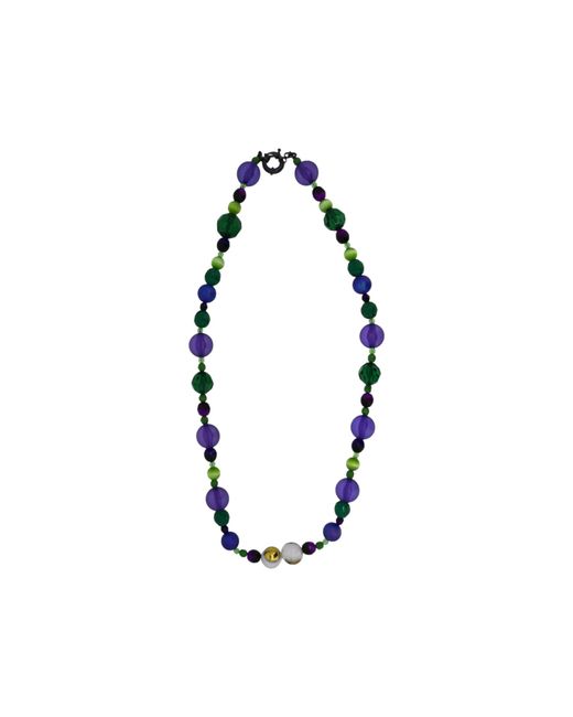 Vicki Sarge Black Halloween Party Eyes Necklace