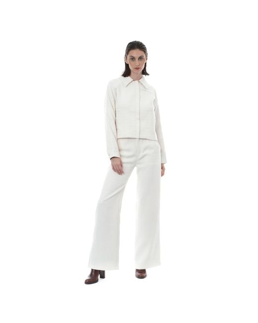 MARGOT VII White Tweed Jacket