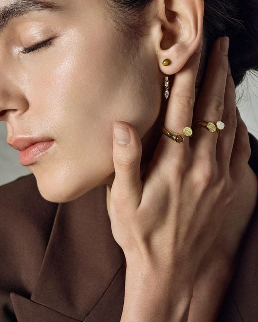 Freqnc Atelier Metallic Serpent Ring