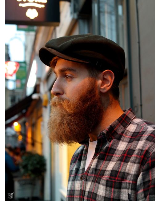 Dasmarca Hats Green Eden Wool Newsboy Bakerboy Peaky Cap With Leather Visor Peak for men