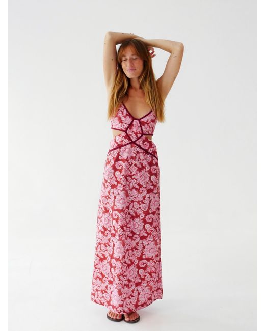 Mind Traveler Purple Ona Dress