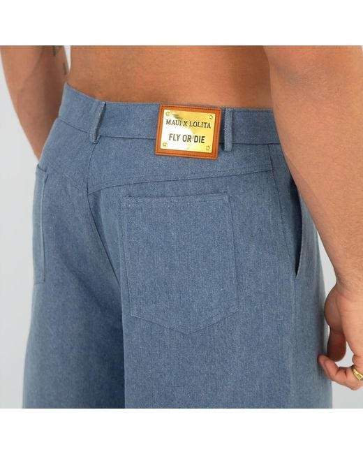 Maui X Lolita Blue Tristan Utility Short Set for men