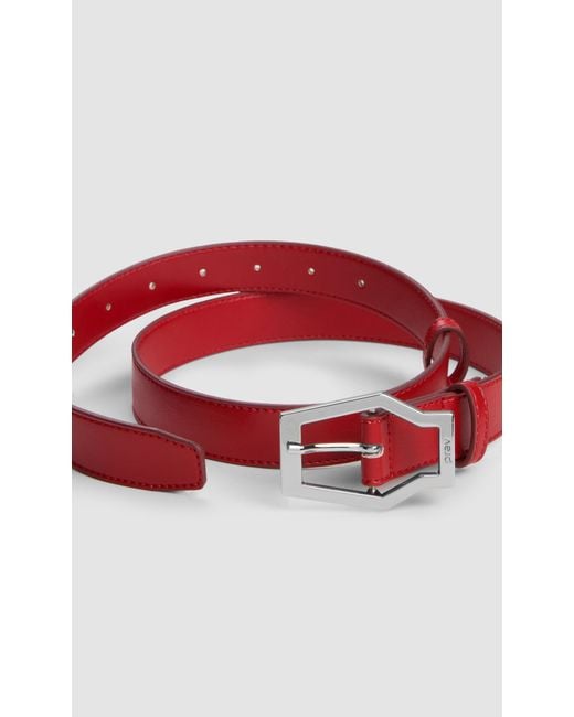 PREVU Red Karel Belt Midi