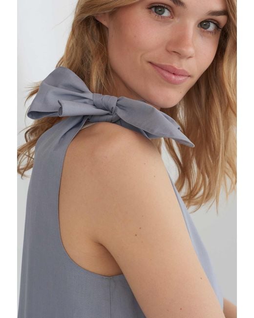 GROBUND Gray Dress Dagmar