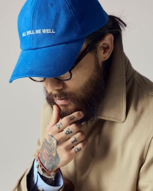 Uskees Blue Philosophy Cap for men