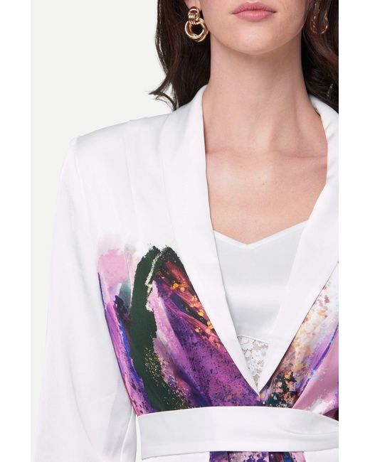 Zafur Purple Mayfair Blazer