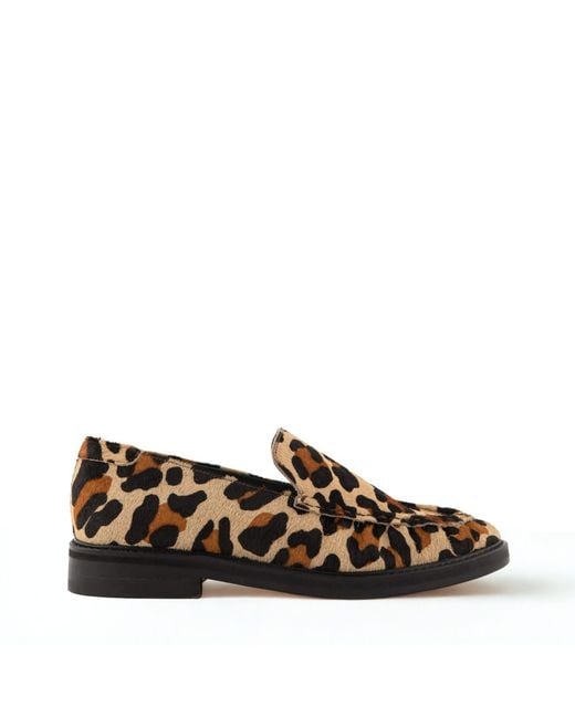 Mariano Shoes Brown Azenha Loafers Leopard