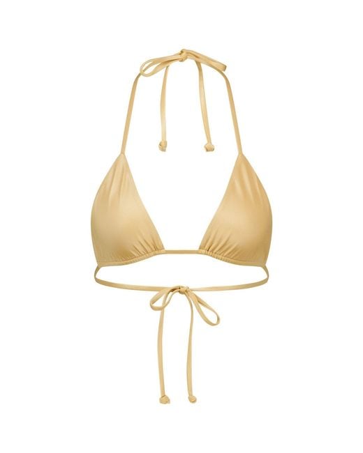 Franca Vinka Metallic Valentina Triangle Top