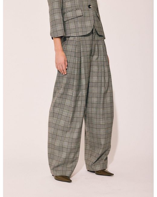 Lindsay Nicholas New York Gray Madison Avenue Trouser