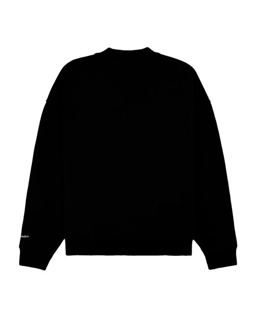VLD Black Westwood Va Script Mockneck Sweatshirt