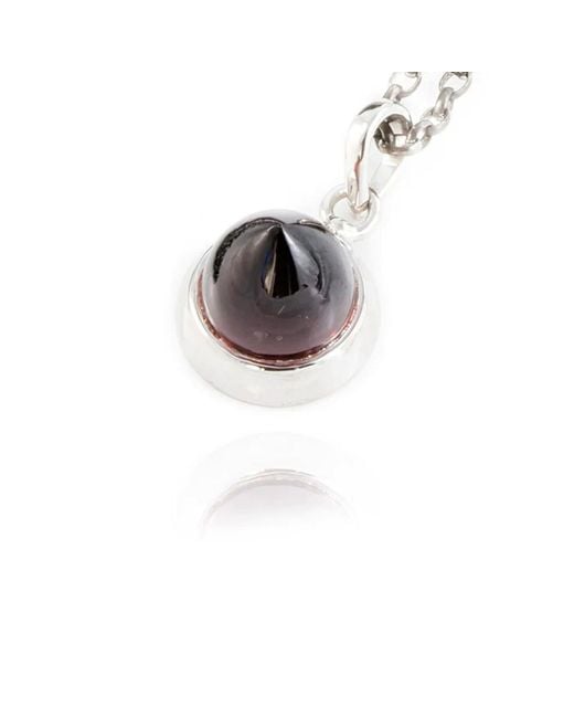 The Jewellery Store London Multicolor Istanbul Wine Garnet Pendant Necklace
