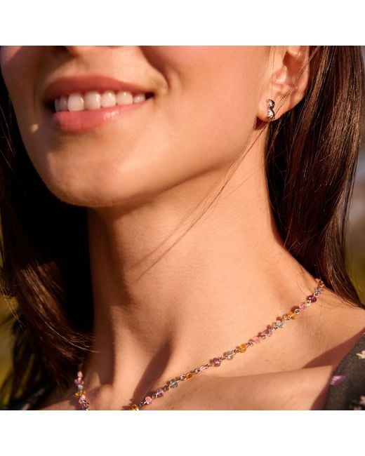 Cloud Haven Metallic Pit Bull Stud Earrings