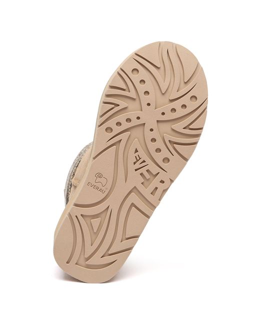 EverAu Australia Natural Neutrals Plover Ankle Platform Boots