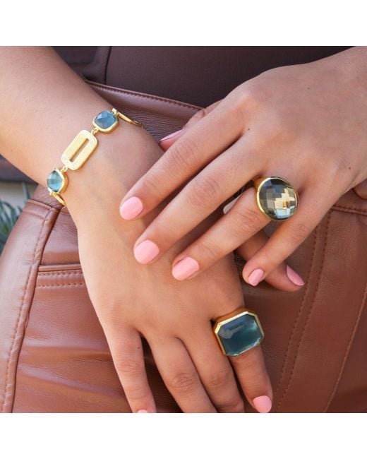 Marcia Moran Metallic Della Bracelet