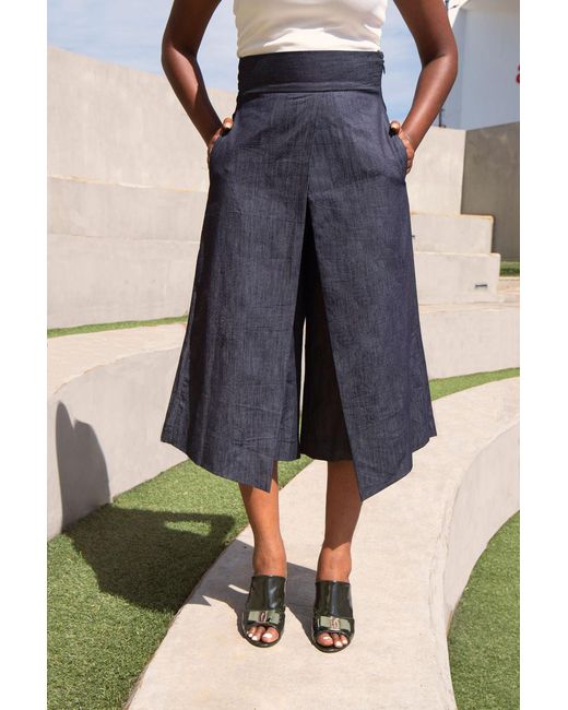 Xclamations UK Blue Denim Scullotes