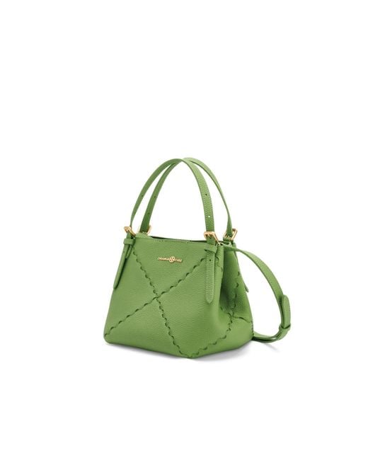 Orange Cube Green Dusk Mosaic Mini Tote
