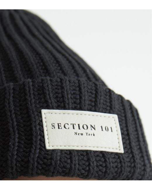 SECTION 101 Black Tilly Hat