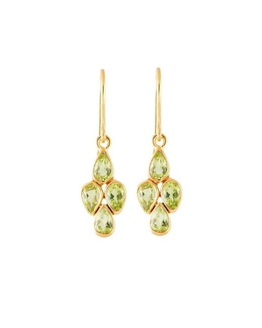 Opium Jewels Metallic Soul Star Earrings