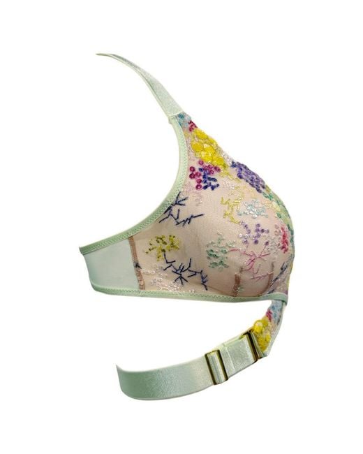 Somewhere Never Green Sparkle & Shine Wrap Bralette