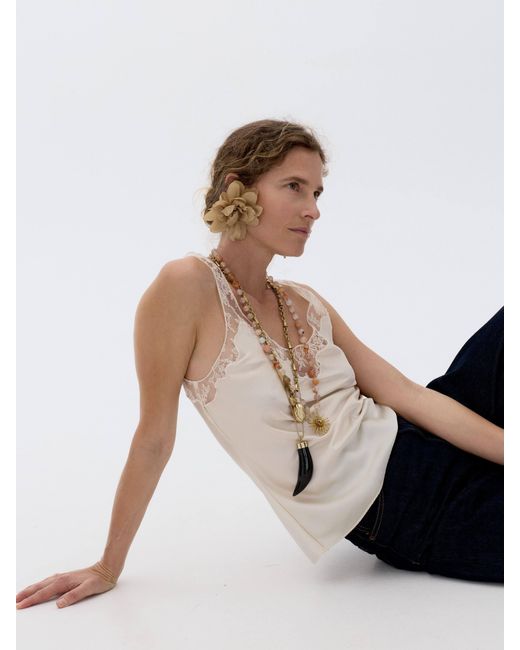 Sita Nevado White Nuez Necklace