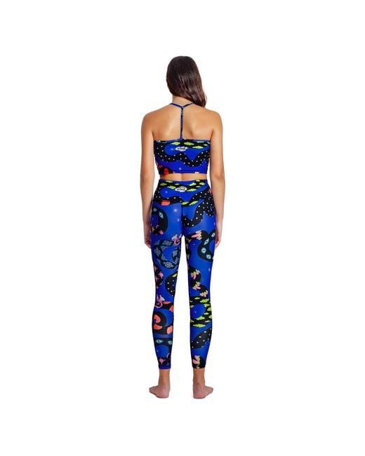Pitaya Yoga Blue Dragon Dreams Leggings