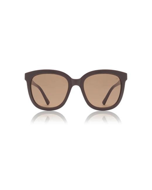 A.Kjærbede Brown Billy Sunglasses Chocolate
