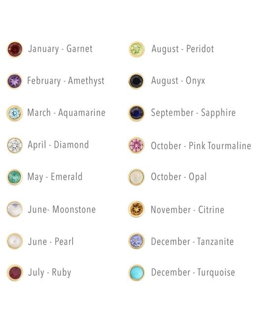Maya Brenner Pink Birthstone Stud