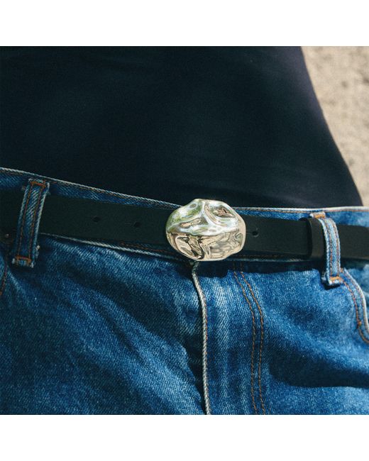 Casa Cala Black Duna Belt Noir