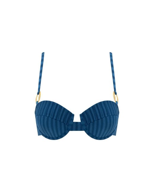 Thaynne Swimwear Llc Blue Duna Top
