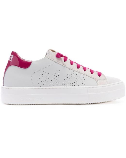 P448 Women's Gray Thea Fuchsia/ Sneaker