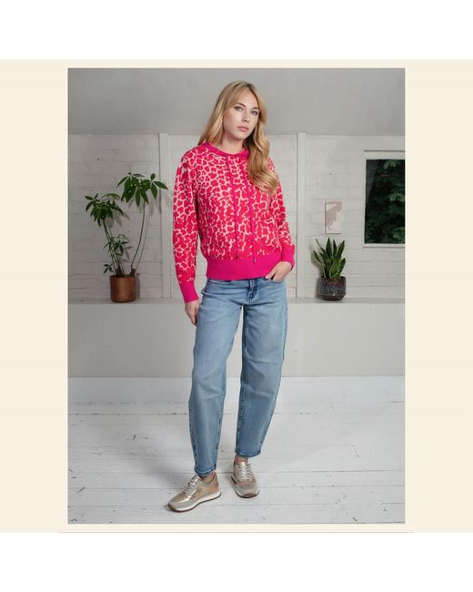 Nooki Design Pink Leopard Norwood Hoodie