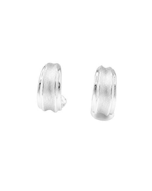 Uchi and Soto Metallic Nami Molten Hoop Earrings