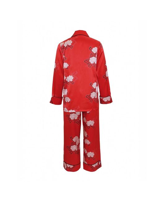 Emma Wallace Red Rouge Pyjama Set