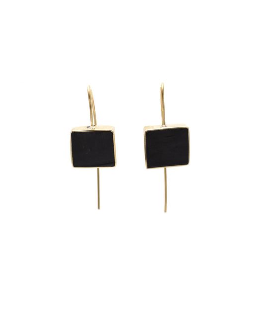 Lala Salama White Raba Earrings