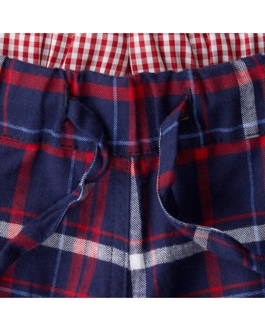 Lounge Blue Loungewear Shorts Panda Design for men