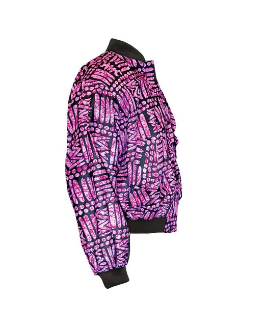 Chuks Collins Purple Ajah New Collection Drop- Bama Jacket