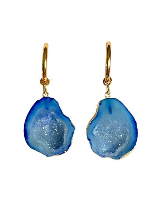 Magpie Rose Blue Hoop Rocks