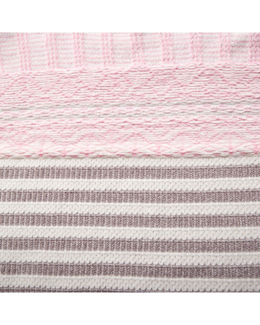 Fully Fashioning Women's Black / White / Pink Fully Fashioning